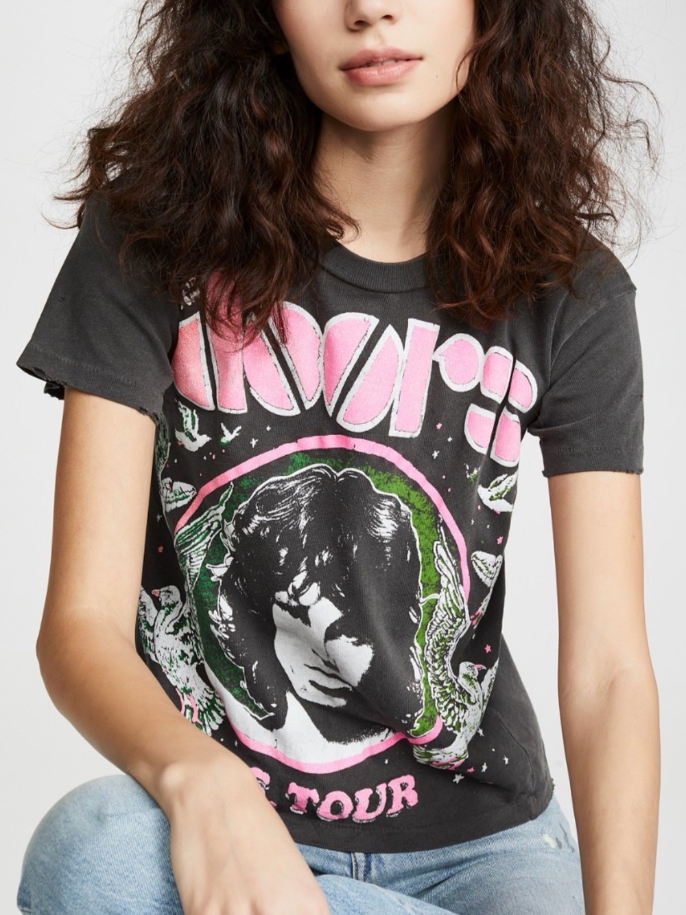 The doors madeworn vtg tee